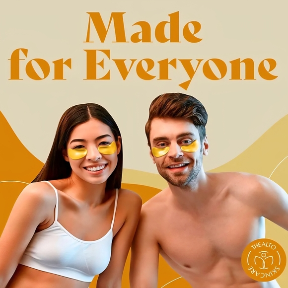 Thealto 24K Gold Under Eye Collagen Mask. NIB - Picture 9 of 11